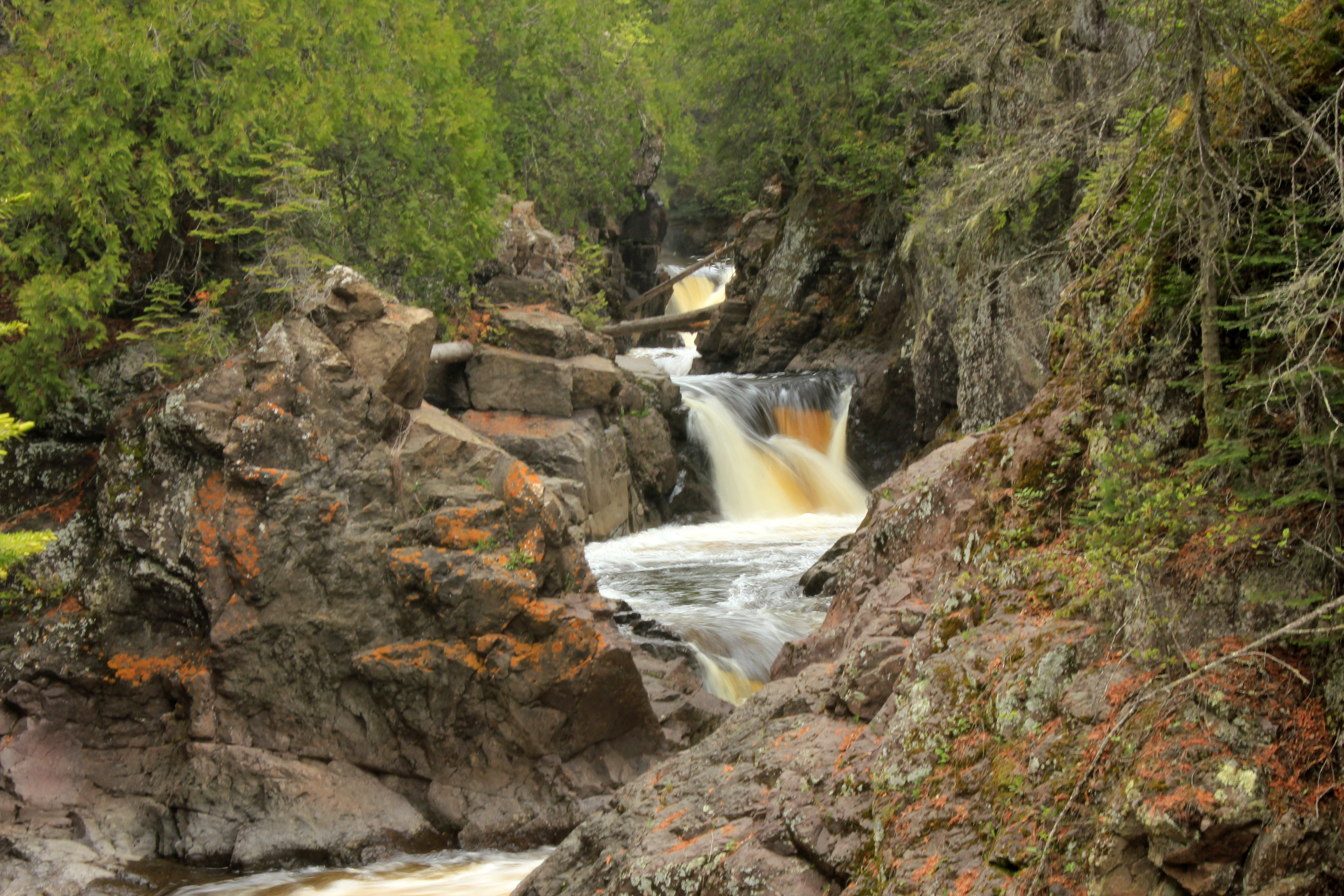 Tumbing Cascading Falls