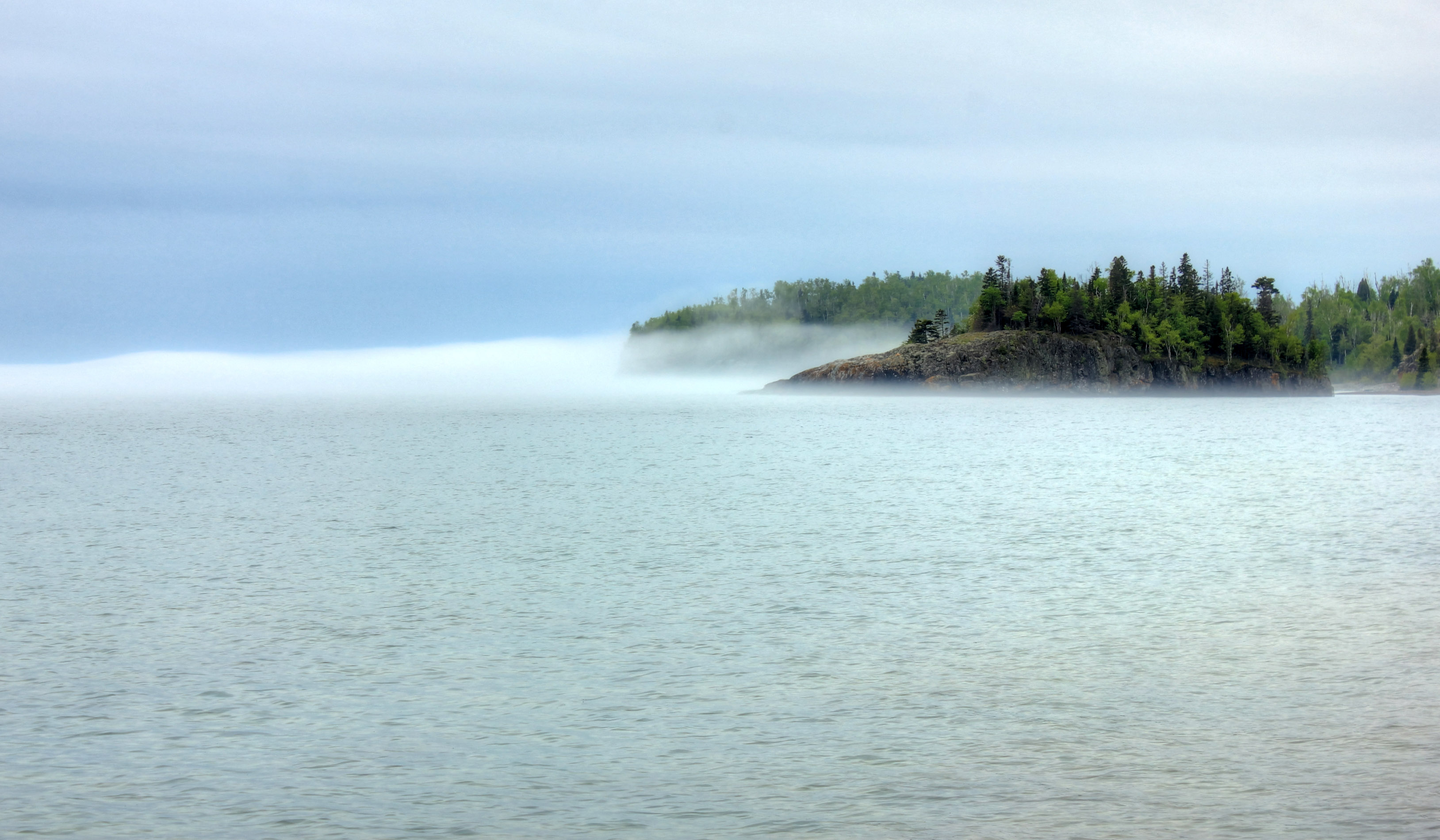 Foggy Lake Superior