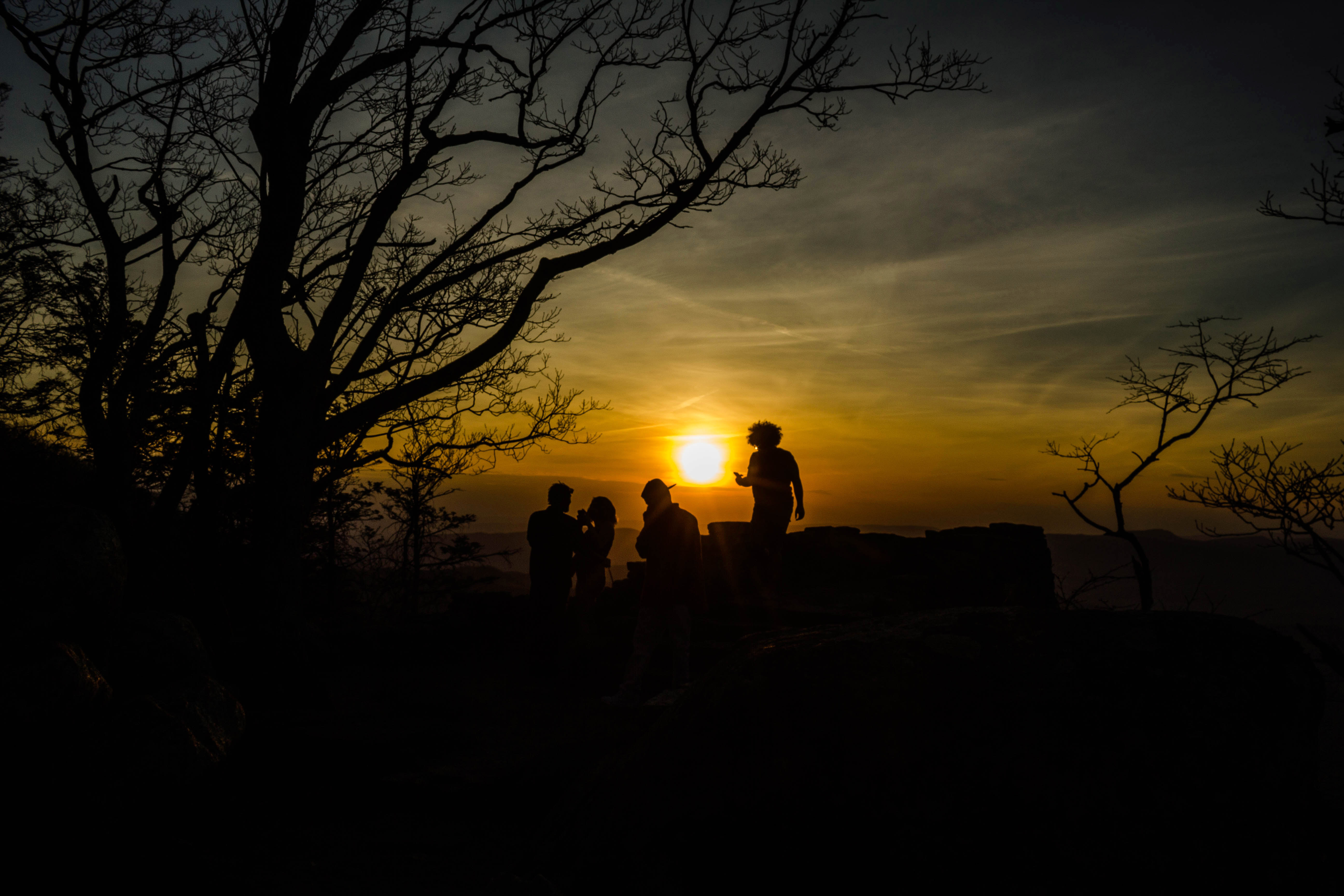 Blue Ridge Parkway sunset