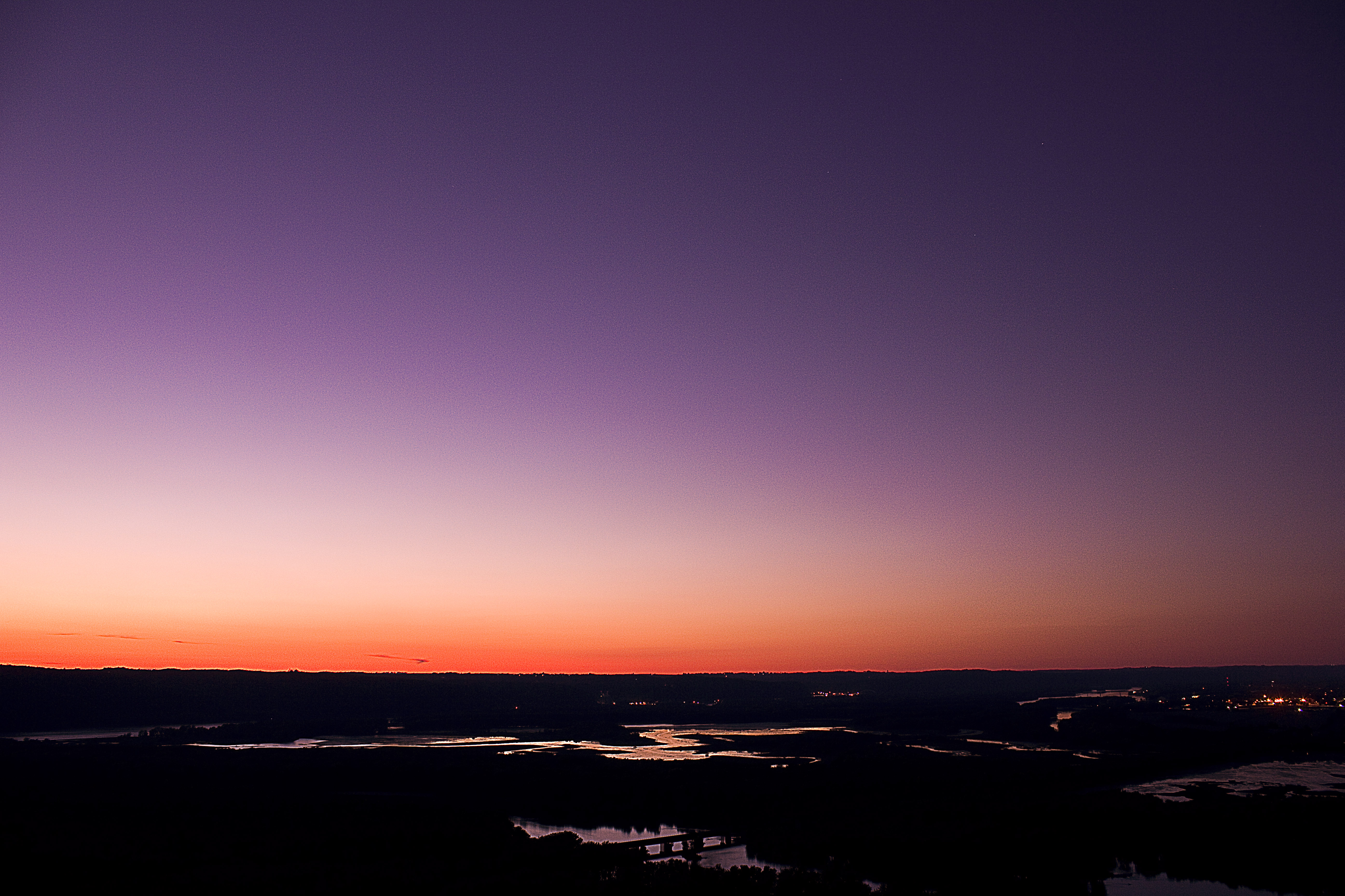 River Valley at Dusk