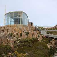 Station on Mount Wellington in Hobart, Tasmania, Australia