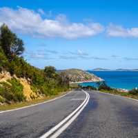 Road at Wilsons Promontory, Victoria, Australia