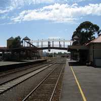 Sunbury Railway Station in Victoria, Australia
