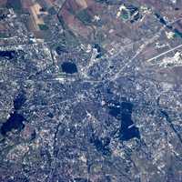 Satellite Photo of Sofia, Bulgaria