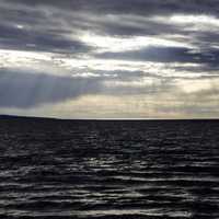 Waters and sunlight on Lesser Slave Lake
