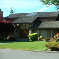 Typical Richmond home in British Columbia, Canada