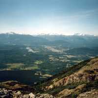 View from Mount Thornhill in Terrace, British Columbia