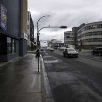 Streets of downtown Yellowknife