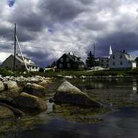 Village of Prospect landscape in Halifax, Nova Scotia
