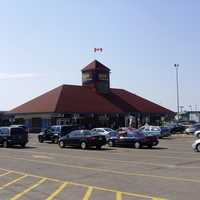 Oshawa Train Station in Ontario, Canada