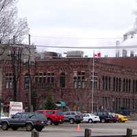 St. Mary's Paper, now closed in Sault Ste. Marie, Ontario, Canada