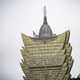 Gold roof on the Grand Lisboa