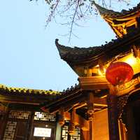 Ancient Temple Architecture in Chengdu, China