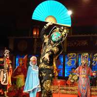Chinese Opera Performance in Chengdu, Sichuan, China