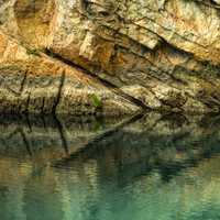 Rocks and Water in Krka National Park, Croatia