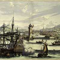 17th century depiction of Havana, Cuba