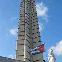 Memorial Jose Marti in the Revolutionary Plaza in Havana, Cuba