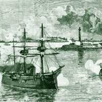 Bombardment by British Naval Forces in Alexandria, Egypt