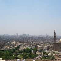 Cityscape and buildings in Cairo, Egypt