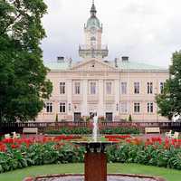 The old Town Hall of Pori in Finland