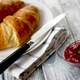 Croissant  bread with Jam