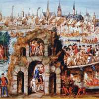  Royal entry of Henry II in Rouen, France