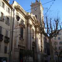 Toulon Cathedral building in France