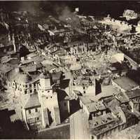 City of Wieluń, after bombing by the Luftwaffe during World War II