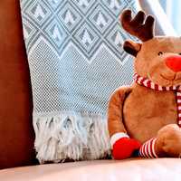 Stuffed Rudolph the Red Nosed Reindeer Christmas