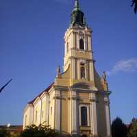 Church of King Béla square in Szekszárd, Hungary