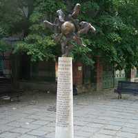 A memorial of the Golden Team in Szeged, Hungary