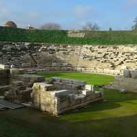 The first ancient theatre of the city in Larissa, Ireland