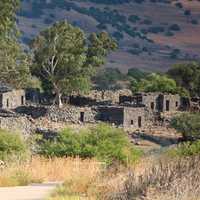 Ancient Ruins at Golan Heights, Israel
