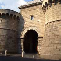 The Porta Napoletana in Velletri, Italy