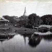 Cantonment Gardens photo in 1868