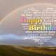 Rainbow for Happy Birthday