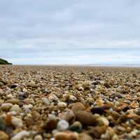 Pebbles on the beach landscape