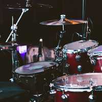 A drumset instruments