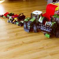 A series of great toy tractors