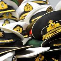 Marine Hats in a group