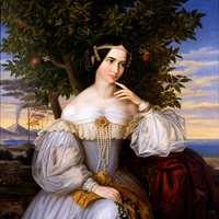 Marriage Portrait of Charlotte von Rothschild