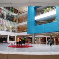 Interior of Shopping Mall in Quezon City, Philippines
