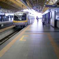 Subway Platform Area in Quezon City, Philippines