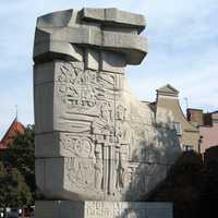 Monument to defenders of Polish sites in Danzig