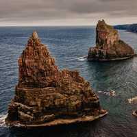 Stacks of Duncansby in Scotland
