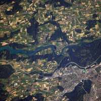 View of Bern of the ISS in Switzerland