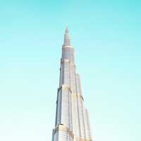 Burj Khalifa in Dubai, United Arab Emirates - UAE