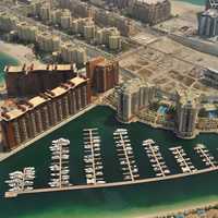 Dubai Marina in the United Arab Emirates - UAE