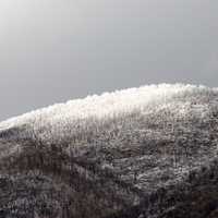 Snow on the Mountaintop landscape