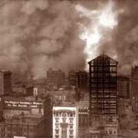 1906 Earthquake and fire in San Francisco, California